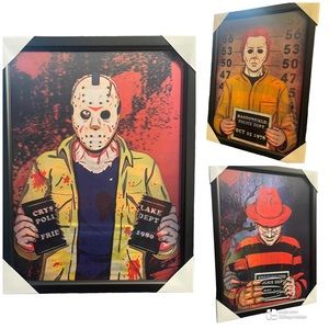 📦 New Horror Framed 3D Lenticular Poster / Picture